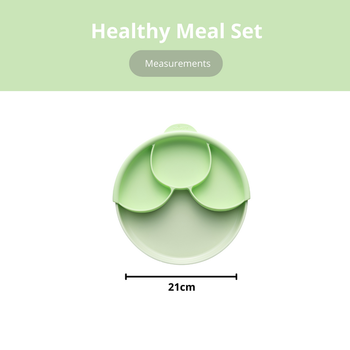 Miniware Healthy Meal Set-KeyLime/KeyLime - Sohii India