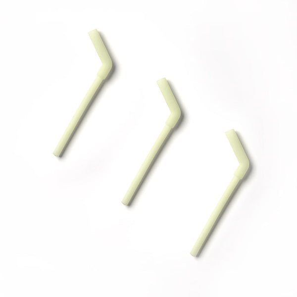 Silicone Straw 3 pack set-Key Lime