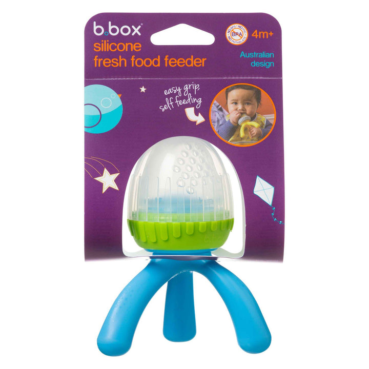 b.box Silicone Fresh Food Feeder Ocean Breeze Blue Green - Sohii India
