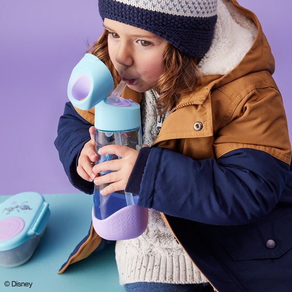 Tritan straw Drink Bottle 600ml  - Frozen S3