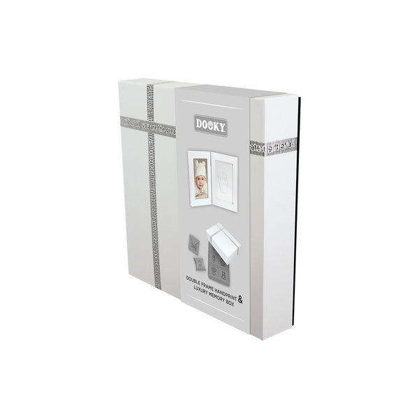 Gift Set – Double Handprint Frame + Memory Box