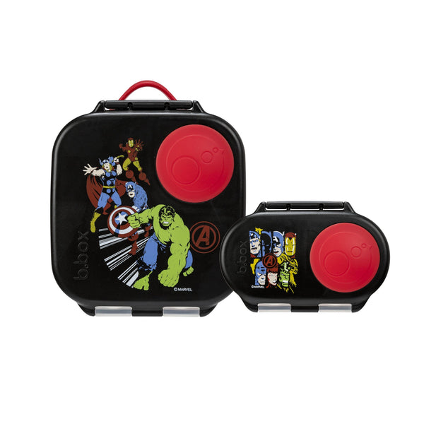 Mini Lunchbox & Snackbox  – Avengers Leakproof Bento Box Combo for Kids & Toddlers | BPA-Free, 1yr+