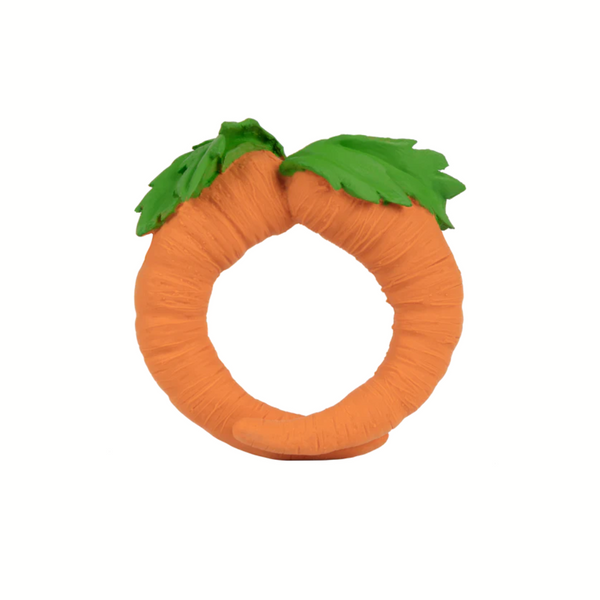 Oli & Carol Cathy The Carrot Natural Rubber Teether - Sohii India