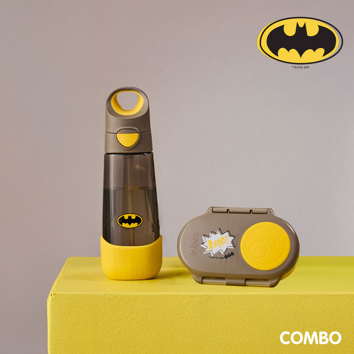 Snackbox + Tritan Straw Drink Bottle Batman – Sohii India