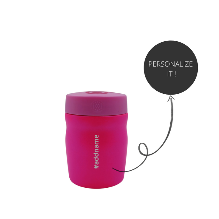 ZoLi POW DINE Stainless Steel Insulated Food Jar- Pink - Sohii India