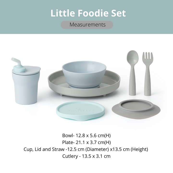 Miniware Little Foodie All-in-one Feeding Set Asia Little Hipster - Sohii India