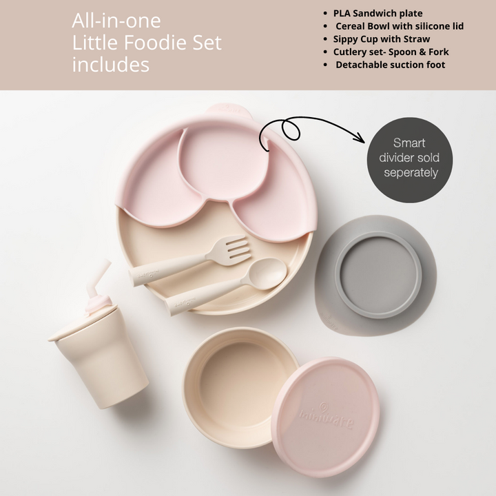 Miniware Little Foodie All-in-one Feeding Set Little Patissier - Sohii India