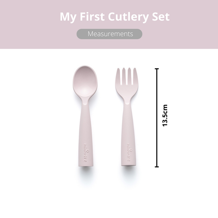 Miniware My first Cutlery Set-Cotton Candy - Sohii India