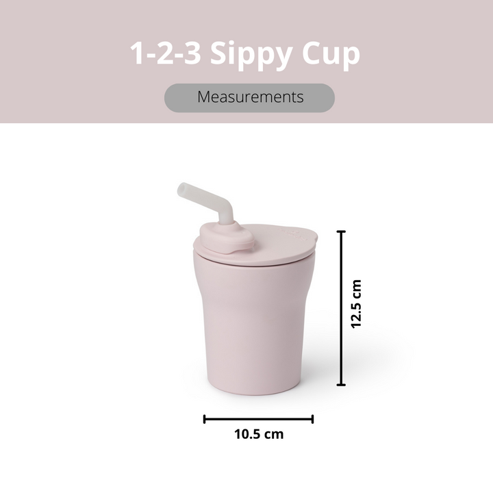 Miniware 1-2-3 Sip! Sippy Cup Cotton Candy/Cotton Candy - Sohii India