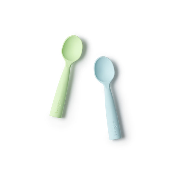 Miniware Training Spoon Set  Aqua+Key Lime - Sohii India